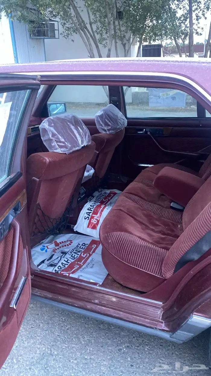 كلاسيك مرسيدس بنز جفالي 1985 حجم 500SEL 13