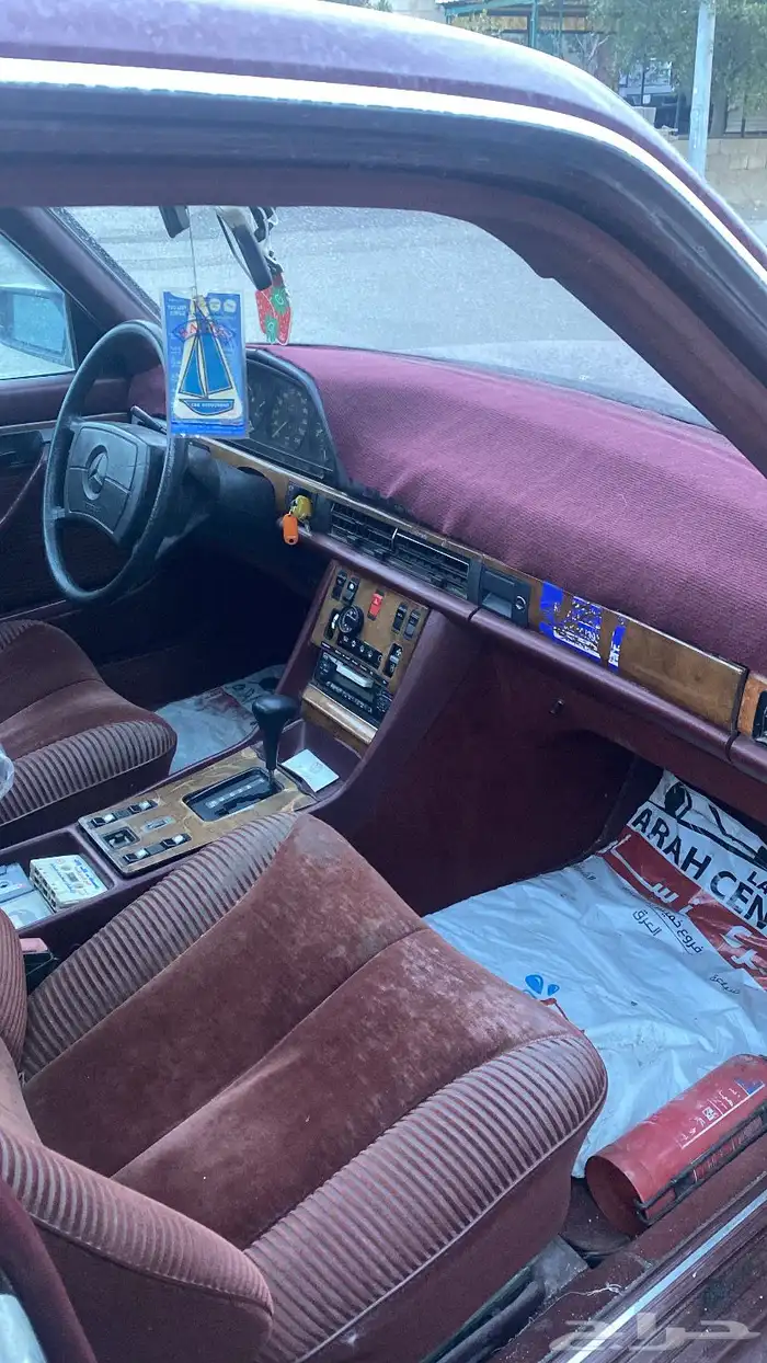 كلاسيك مرسيدس بنز جفالي 1985 حجم 500SEL 22
