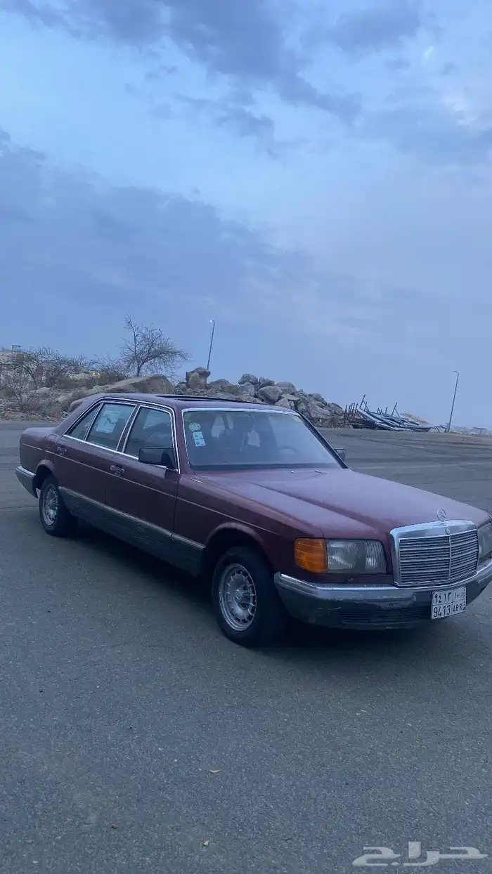 كلاسيك مرسيدس بنز جفالي 1985 حجم 500SEL 8