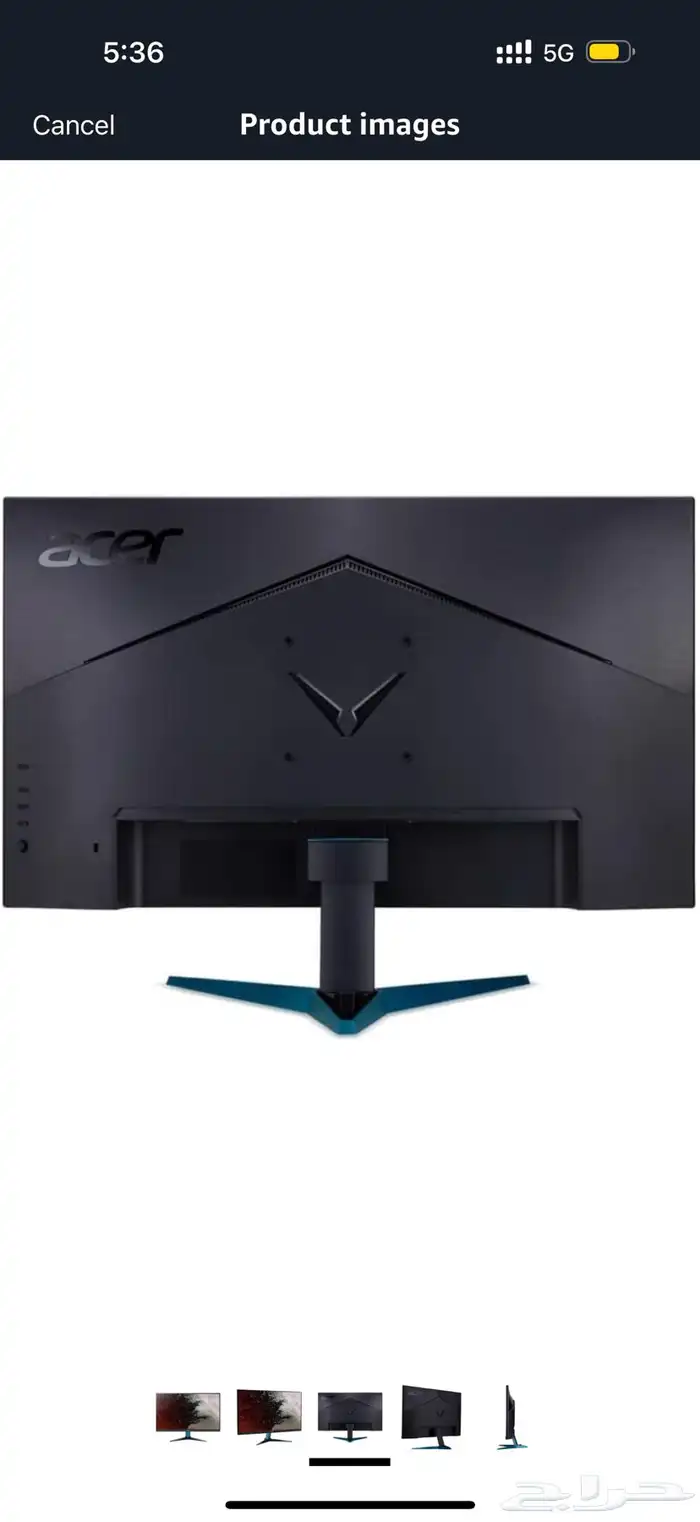 شاشة acer 180hz للبيع 1