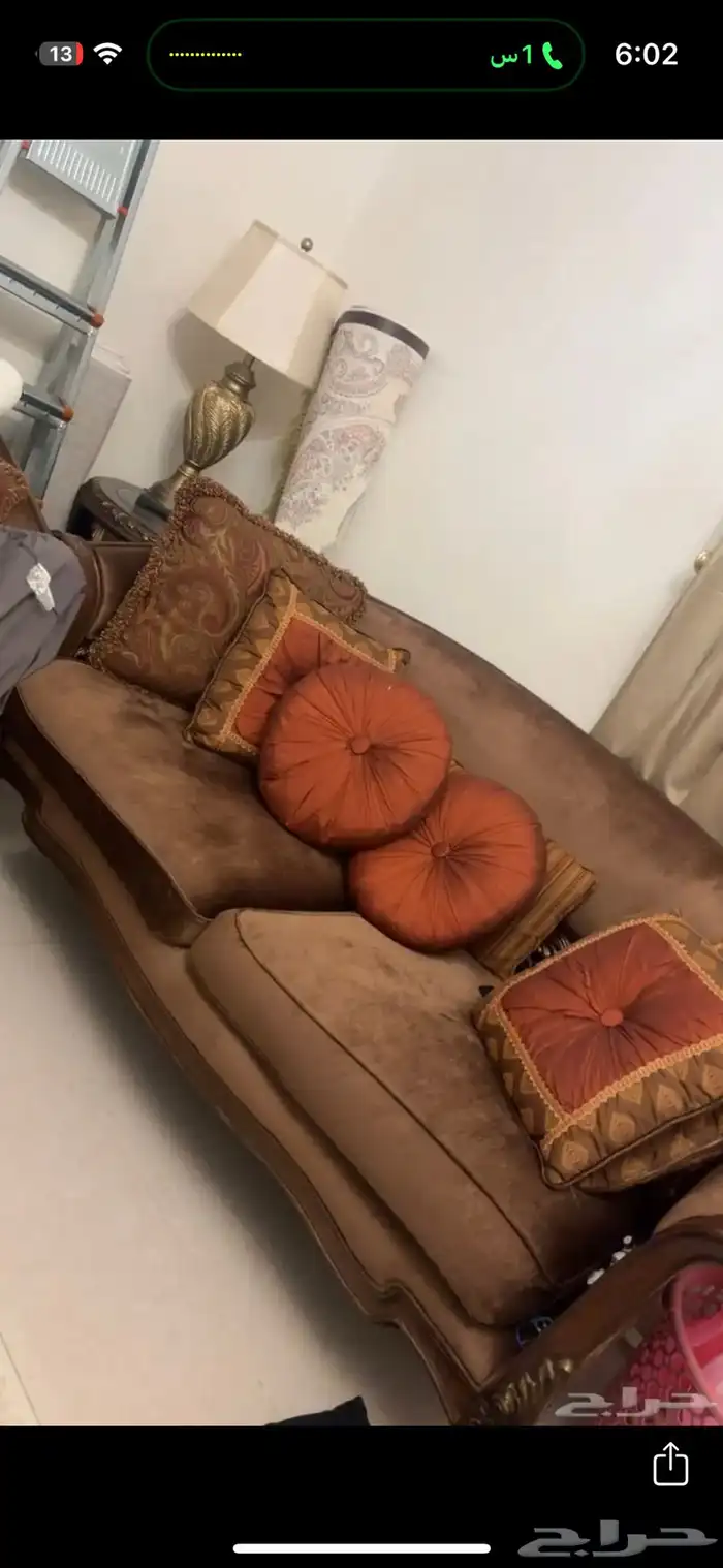 كنب صالون شبه جديد 0