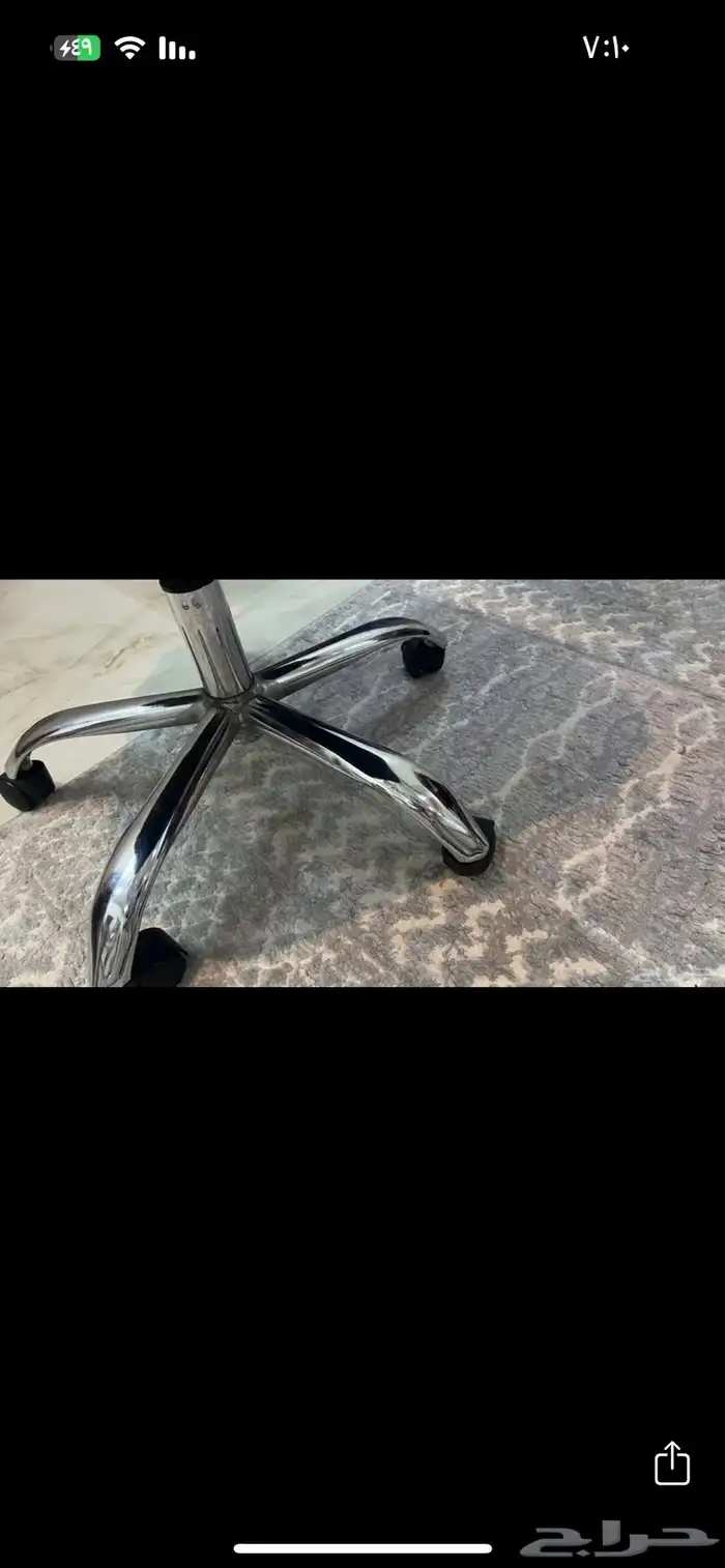 كرسي مكتبي نظيف جدا وما فيه اي خراب 4
