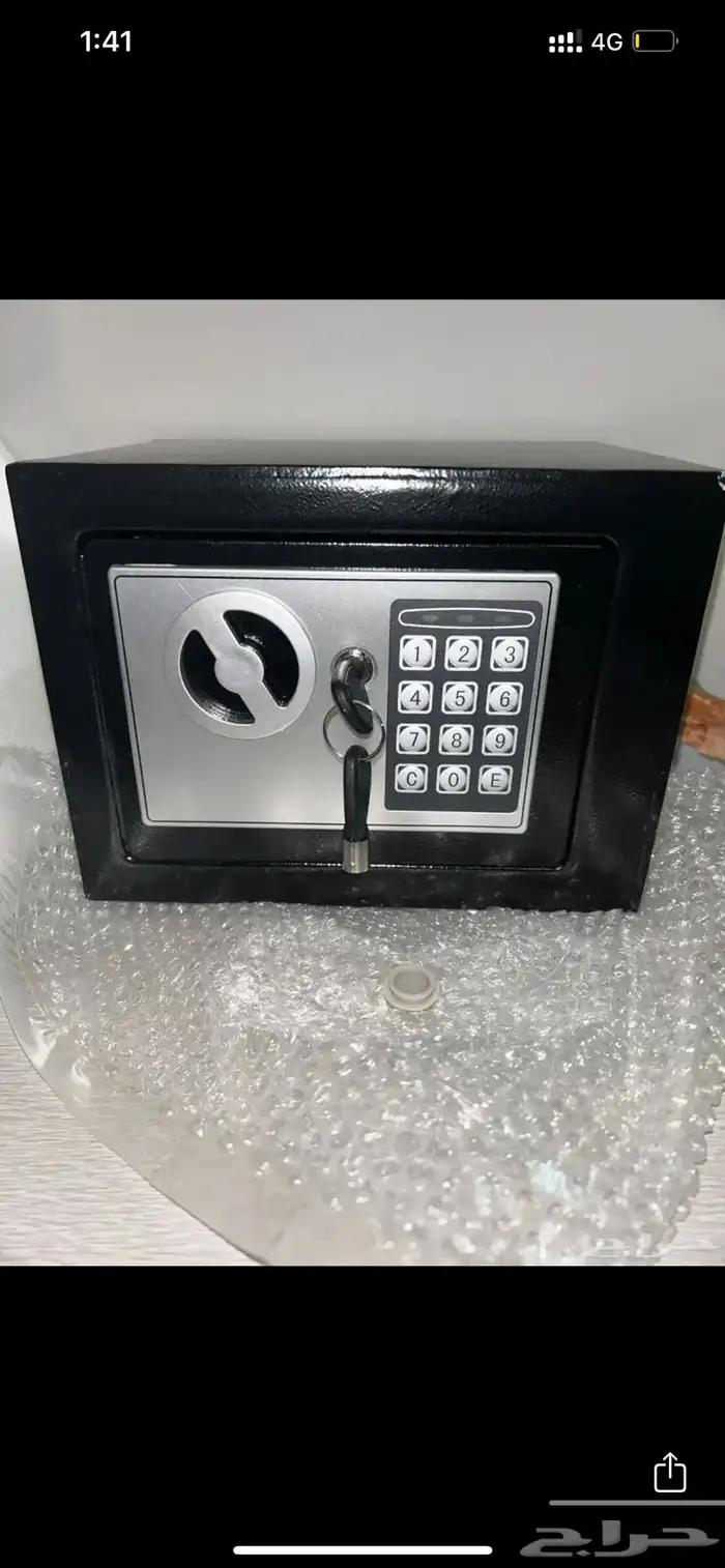خزنه رقميه الكترونيه طراز 17EB اللون اسود 0