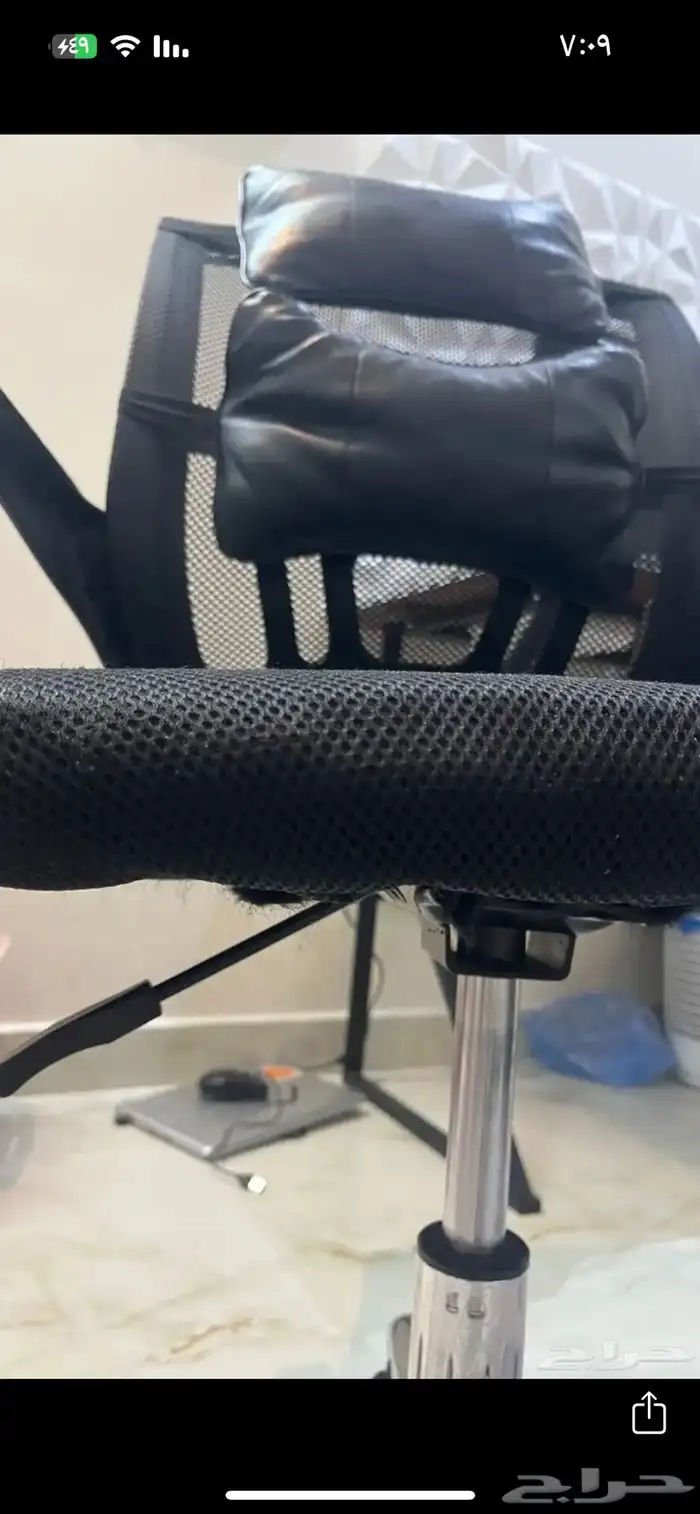كرسي مكتبي نظيف جدا وما فيه اي خراب 3