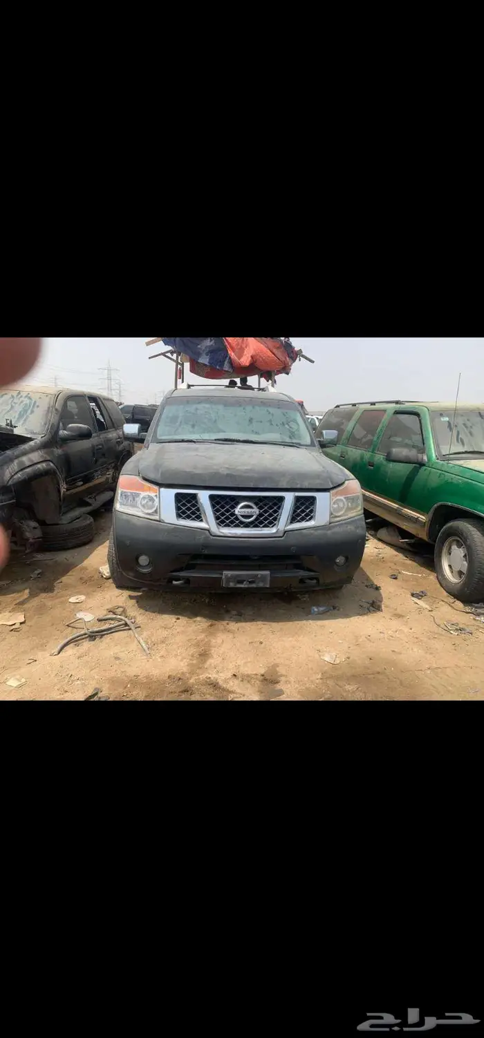 نيسان أرمادا موديل 2009 يوجد لديه بعض القطع 1
