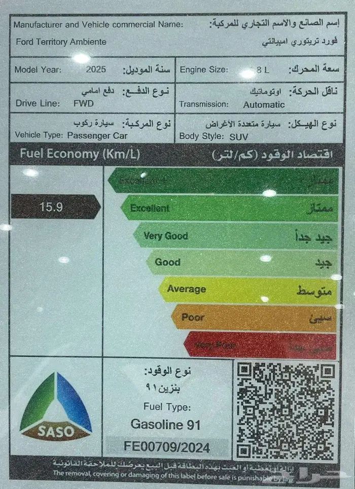 فورد ترتوري 2025 11