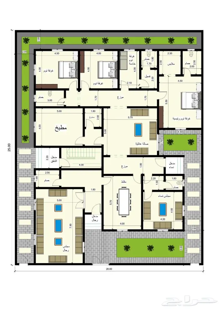 تصميم مخططات مودرن 0