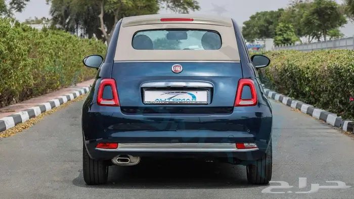 فيات 500 كابريو 1.4L FWD خليجي اصفار ضمان الوكيل 6