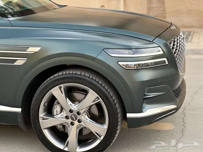 جينيسس GV80 رويال 2021 عداد 39 ألف أخضر مطفي بحالة الوكالة 20