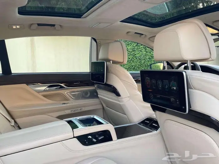 بي إم دبليو 750LI أبيض 2016 فل ماشي 25 ألف بحالة ممتازة جدا 73