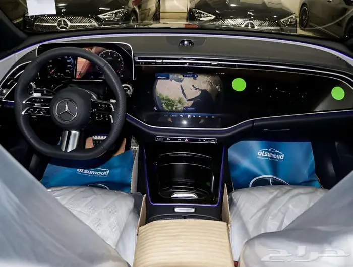 مرسيدس E200 AMG 2025 شاشات 3 6