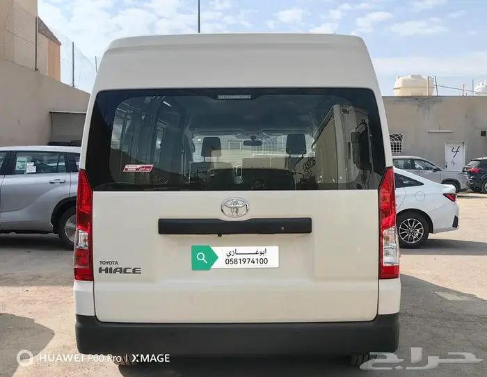 تويوتا باص بضاعه ديزل سقف عالى موديل 2025 28