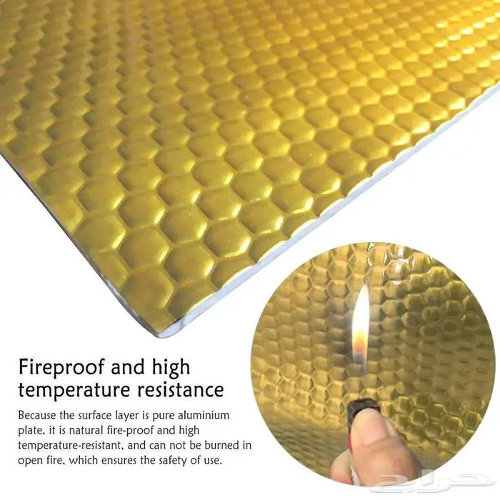 عزل صوت و حرارة للجميع انواع السيارات 5