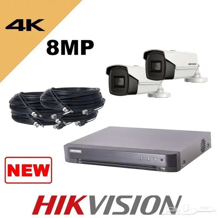 عرض 2 كاميرا مراقبة 8 ميجا 4k جده 0