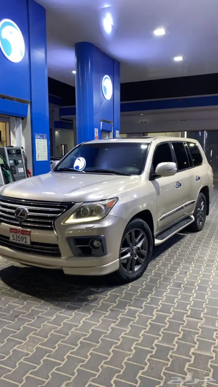 لكزس lx 570 جيب لوحات اماراتية ابوظبي 6
