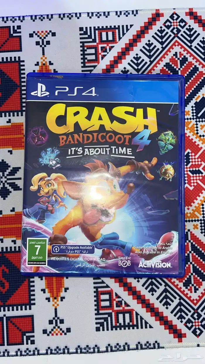 لعبة UNCHARTED و لعبة crush 4