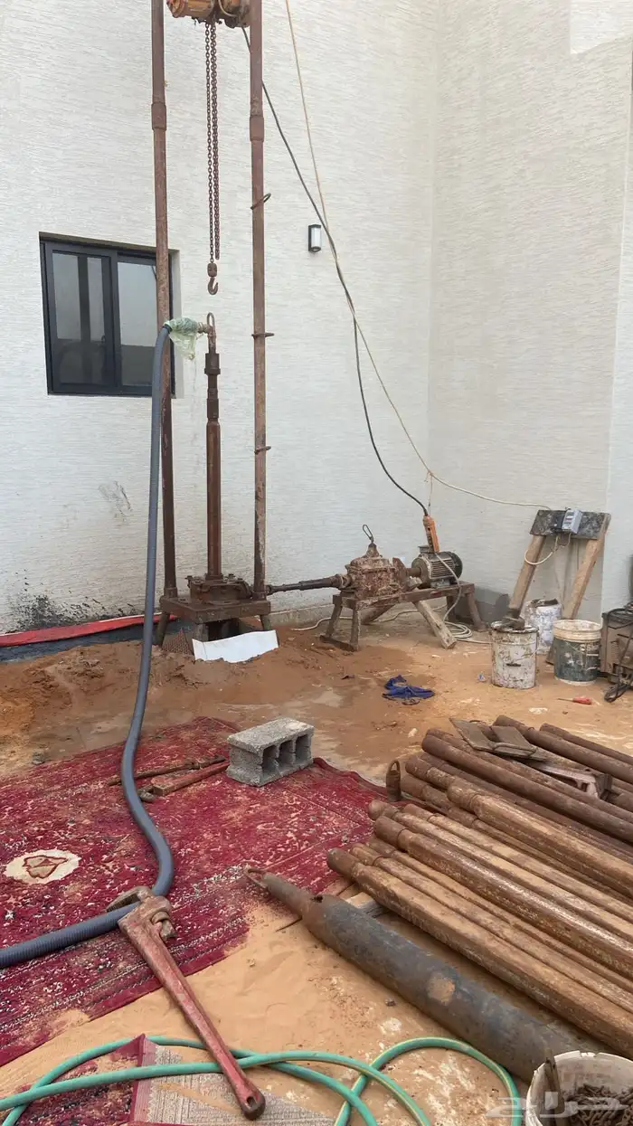 حفار ابار ارتوازيه كهربائي داخل المنازل 0