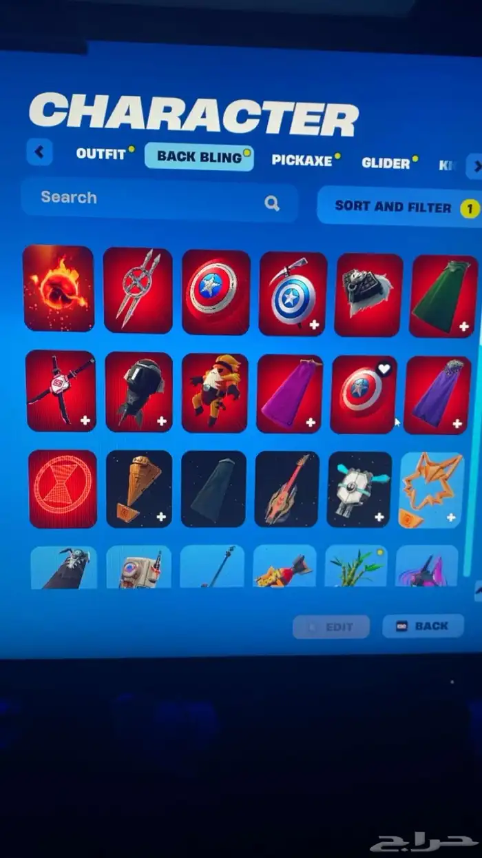 حساب فورت نايت نادر 8