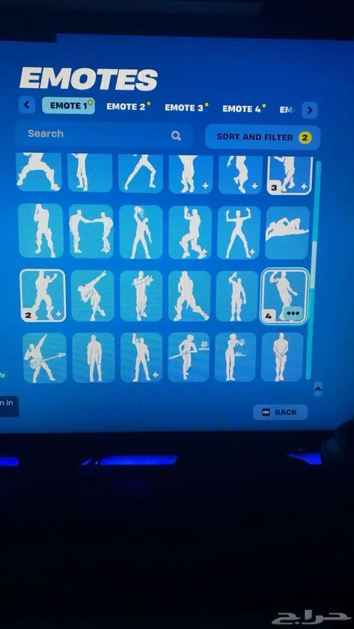 حساب فورت نايت نادر 26