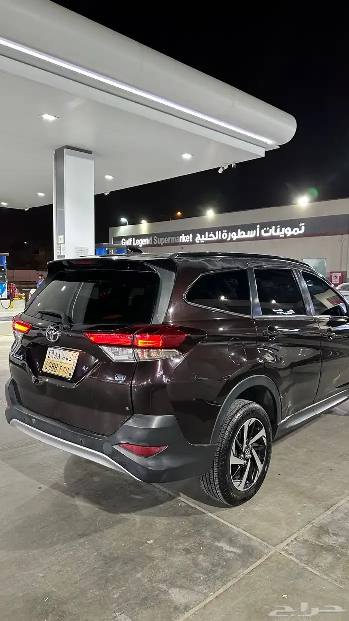 تويوتا راش 2019 عنابي 0