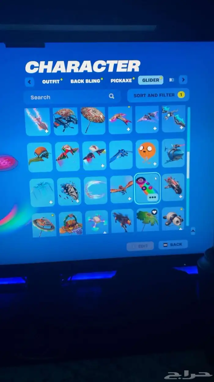 حساب فورت نايت نادر 21
