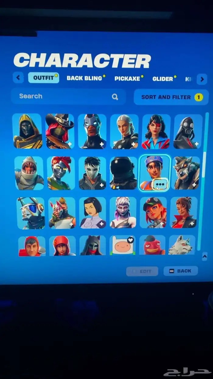 حساب فورت نايت نادر 2