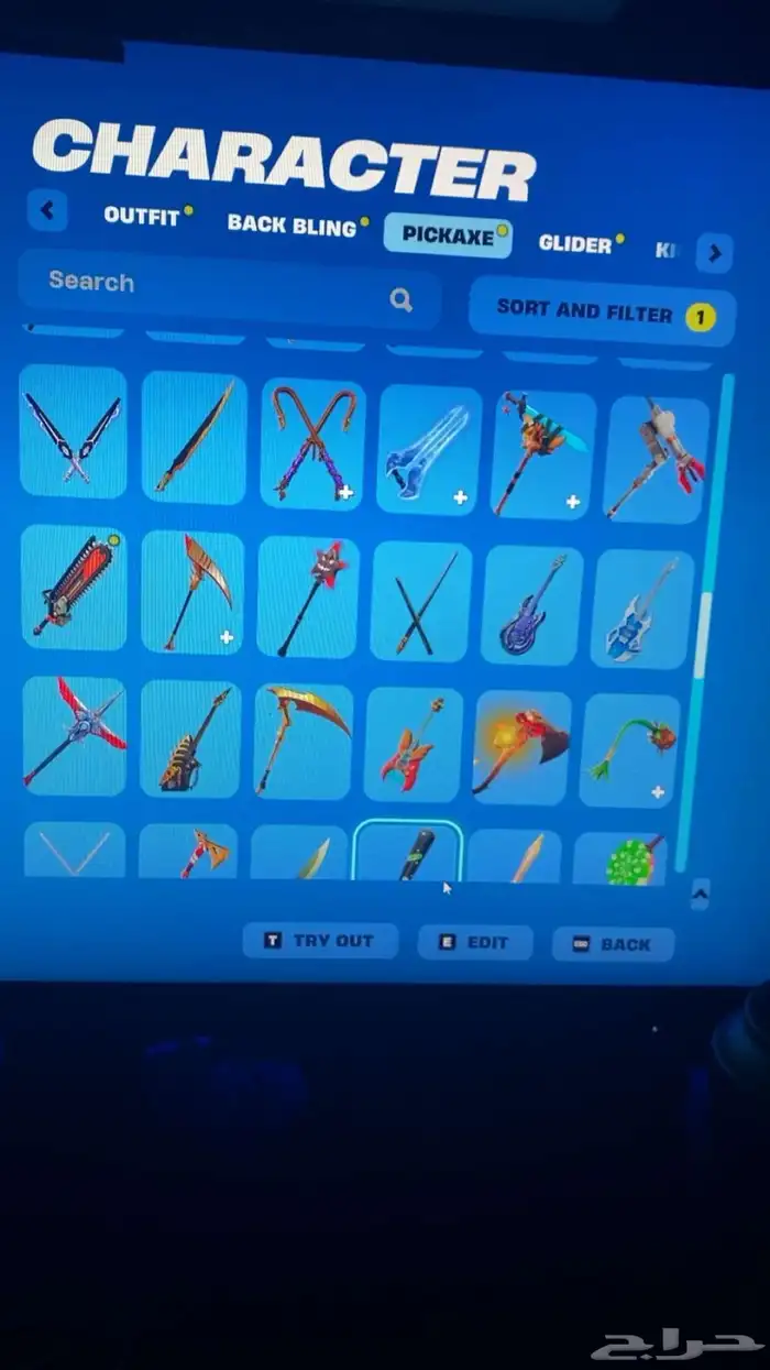 حساب فورت نايت نادر 18