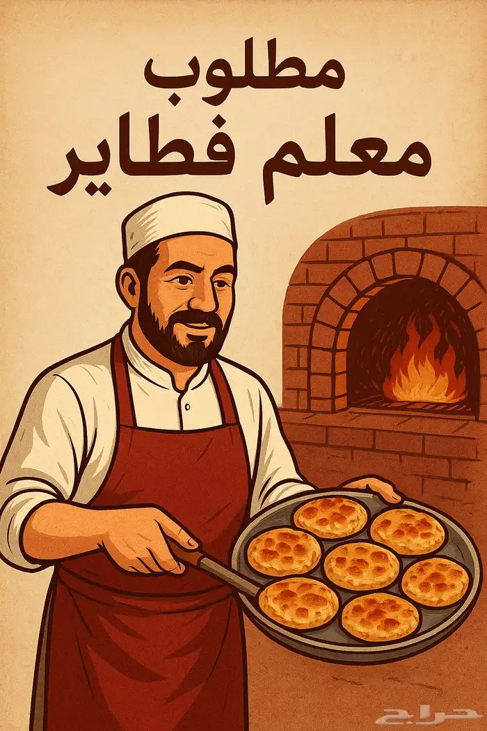 مطلوب معلم فطاير و معلم فطور 0