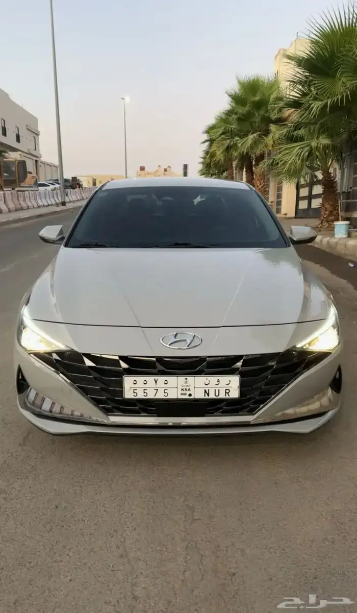 للبيع هونداي النترا 2021 اسمنتي نظيفه جدا 0