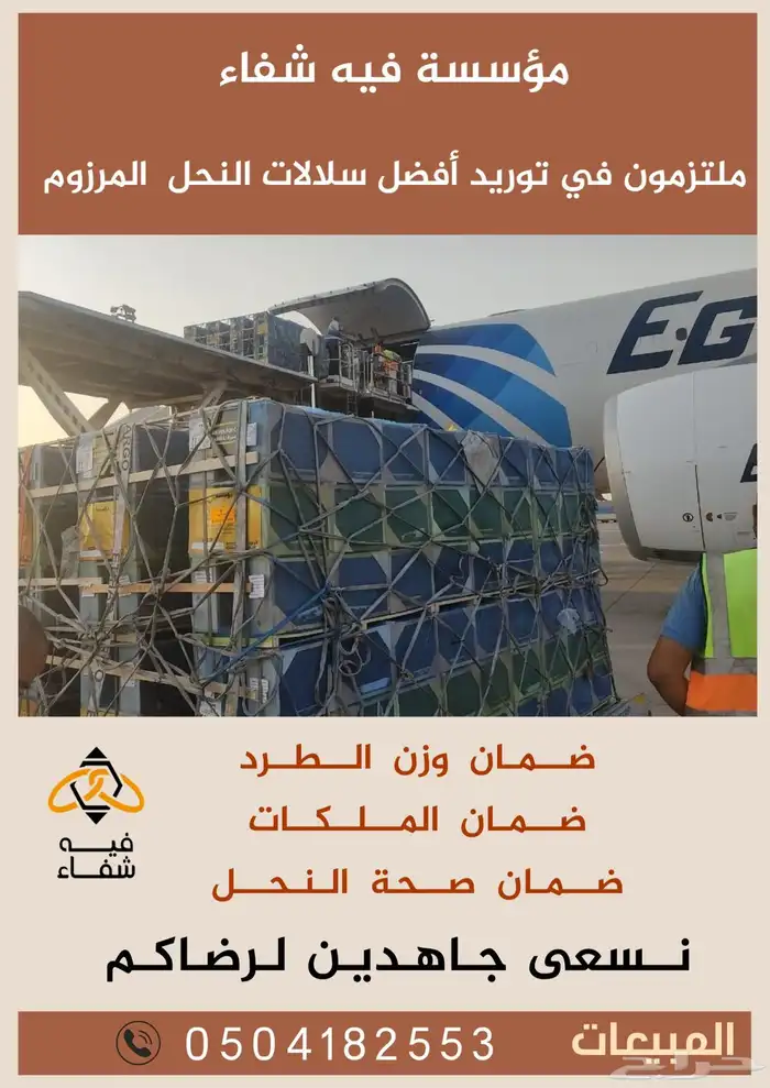 نحل مصري مضمون   توصيل لجميع مناطق السعودية 11