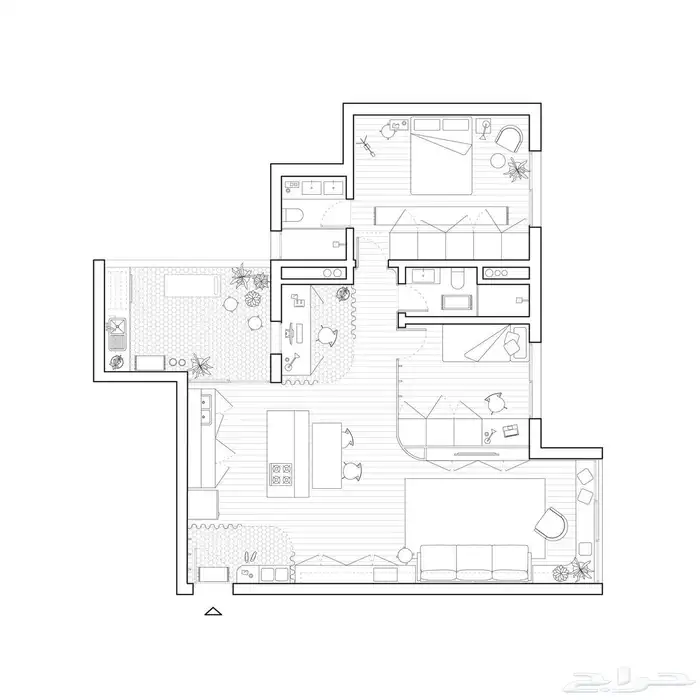 مخططات معماريه مهندس معماري تخطيط 1