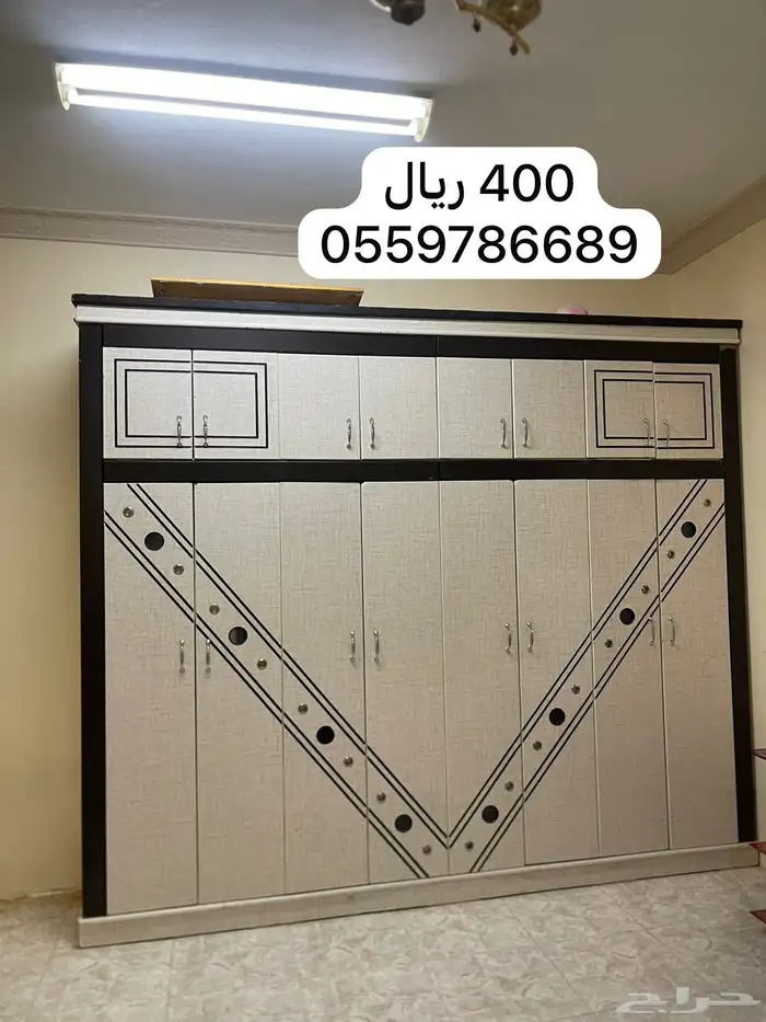 اثاث للبيع دولاب مكيف سرير اطفال 0
