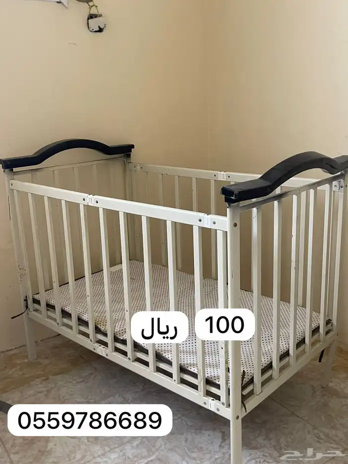 اثاث للبيع دولاب مكيف سرير اطفال 1