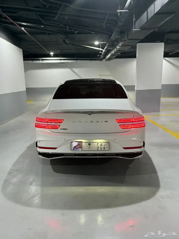 جينيسيس جي 80 موديل 2025 ابيض مطفي- Genesis G80 2025 1