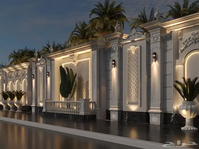 تصميم واجهات معمارية كلاسيك 1