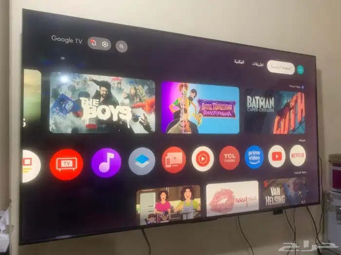 شاشة تلفزيون سمارت اندرويد 4K يوتيوب شاهد نتفلكس  65 55 43 0
