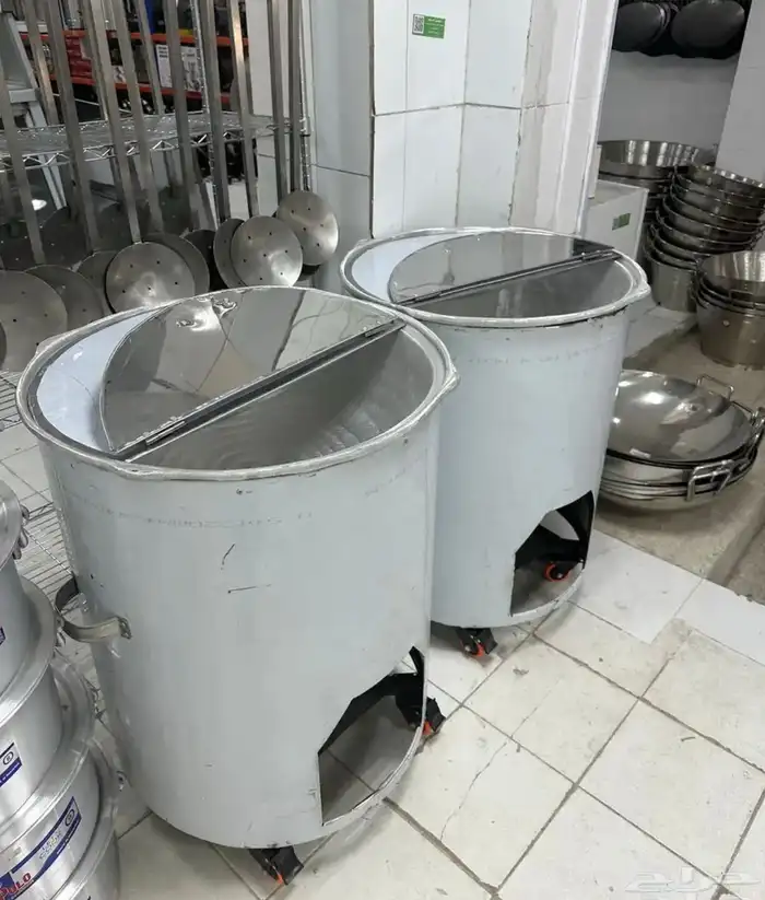 قدر بخاري الأفغاني قدور تجهيز معدات مطاعم اعمال ستانلس ستيل 11