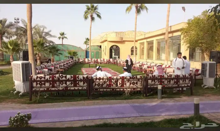 تأجير جلسات خارجية جلسات تراثية جلسات 50