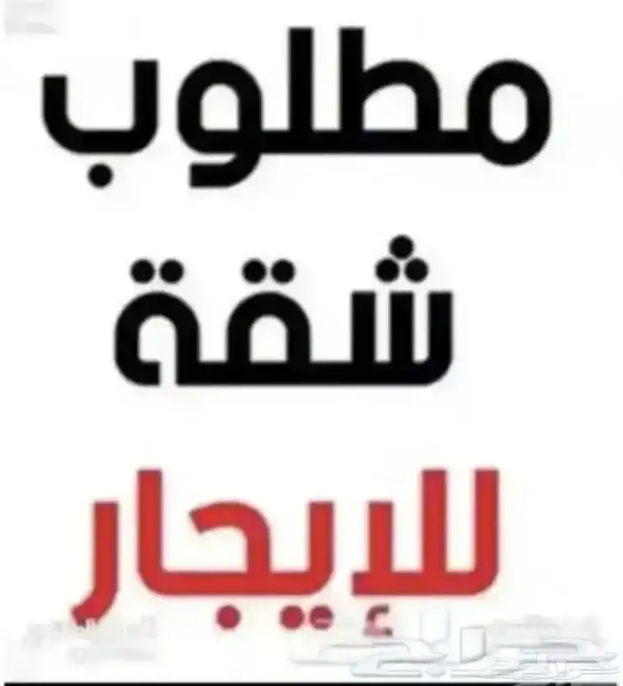 مطلوب شقة لمتزوجين جدد غرفتين او ثلاثه غرف جديده او مجدده 0