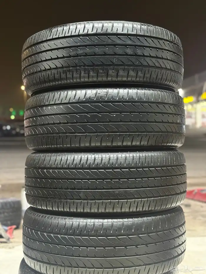 215 55 17 كفرات تويوياباني مستخدمة جداومشروطة كامري سوناتا 2