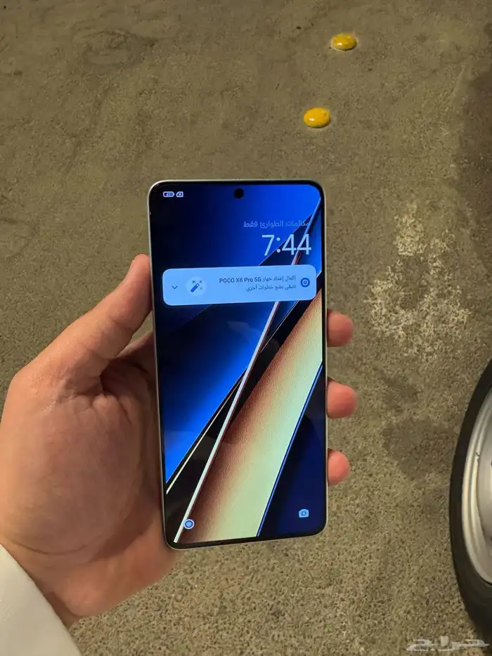 جوال بوكو x6 pro 512 قيقا ضمان جرير كالجديد 0