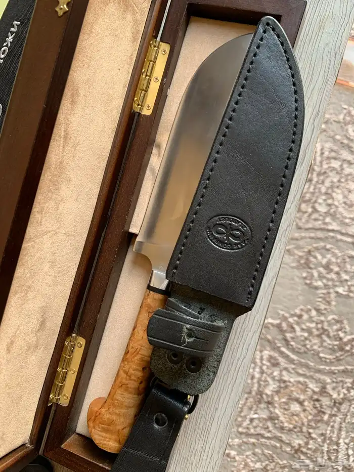 سكين صناعه يدوية روسية معدنD2 5