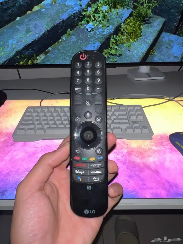 تلفزيون LG C2 48  OLED و Monitor arm ergotron HX 1