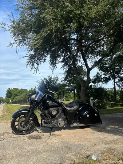 2018 Indian Springfield dark horse index