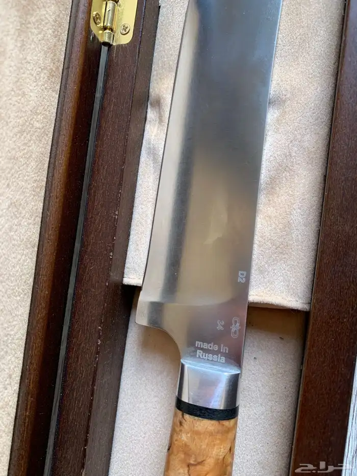 سكين صناعه يدوية روسية معدنD2 1