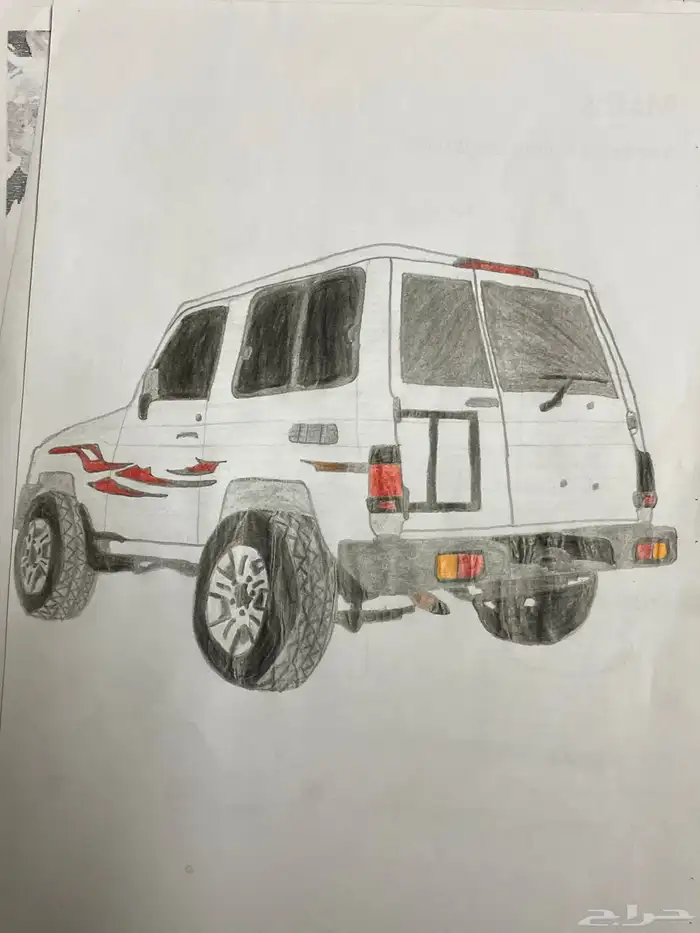 رسم جميع أنواع سيارات 2