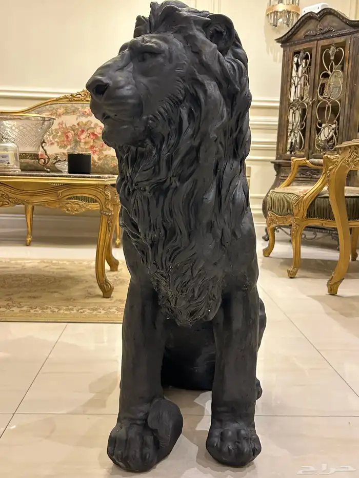 مجسم أسد نادر 2