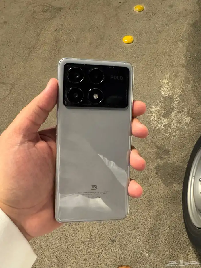 جوال بوكو x6 pro 512 قيقا ضمان جرير كالجديد 3