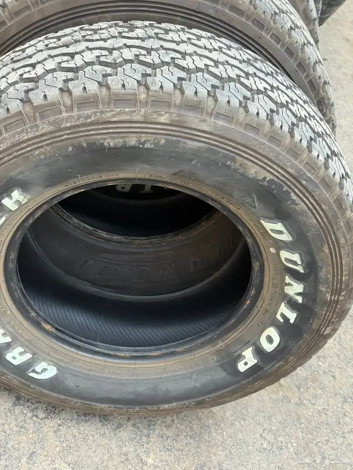 كفرات دلوب بن زجر شبه جديد شرط الكفرات مقاس 16-70-275 10
