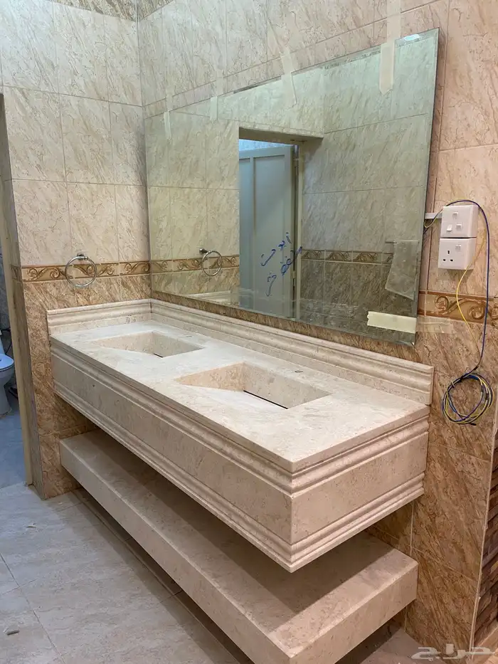 مغاسل رخام طبيعي وصناعي باحدث الديكورات تفصال على الطلب 0